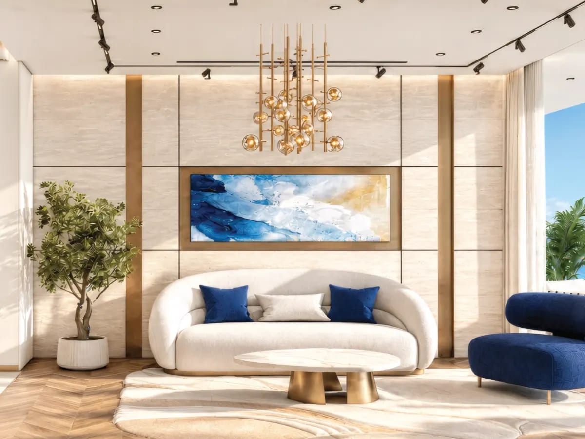 Shahrukhz Residences by Danube - Living Space & Interior Design